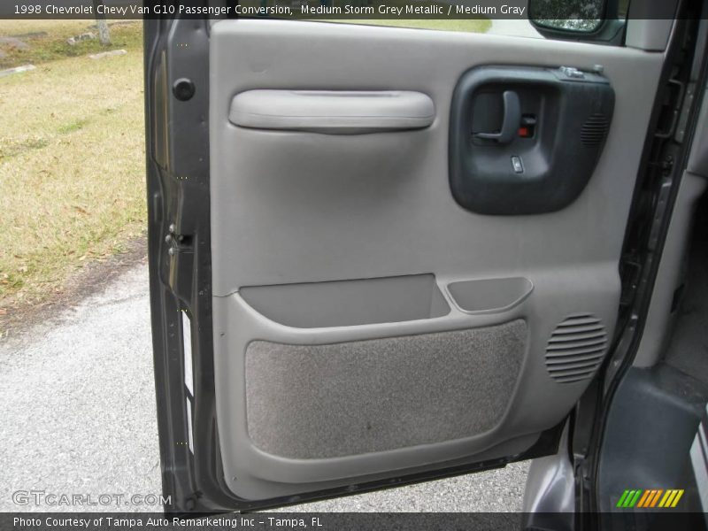 Medium Storm Grey Metallic / Medium Gray 1998 Chevrolet Chevy Van G10 Passenger Conversion