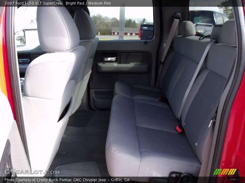 Bright Red / Medium Flint 2007 Ford F150 XLT SuperCrew