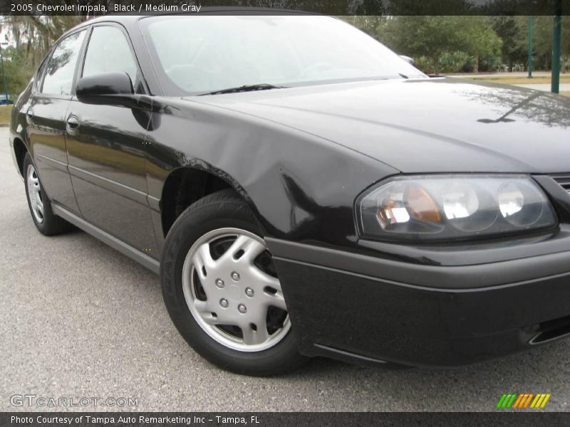 Black / Medium Gray 2005 Chevrolet Impala
