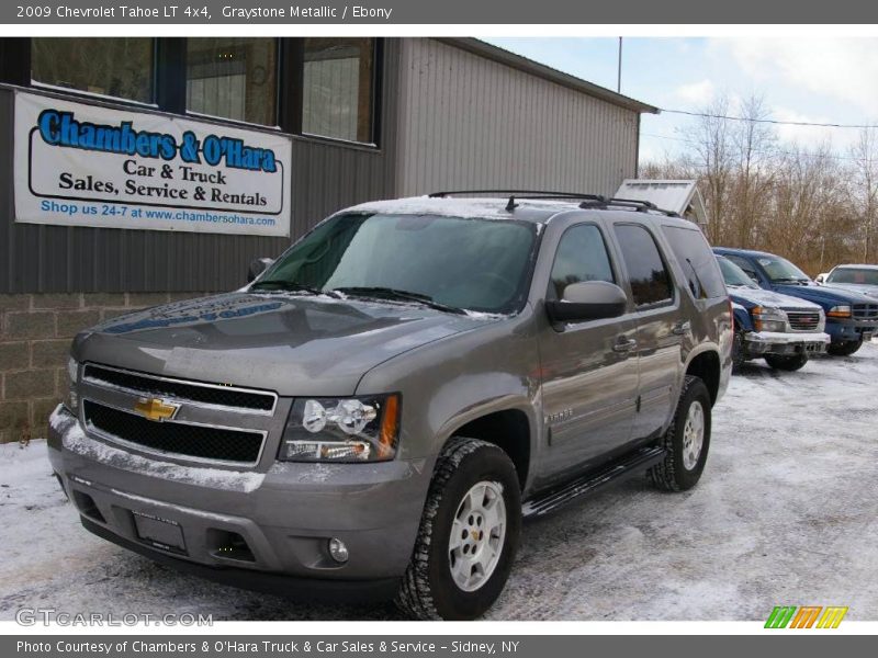 Graystone Metallic / Ebony 2009 Chevrolet Tahoe LT 4x4