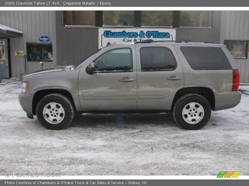 Graystone Metallic / Ebony 2009 Chevrolet Tahoe LT 4x4