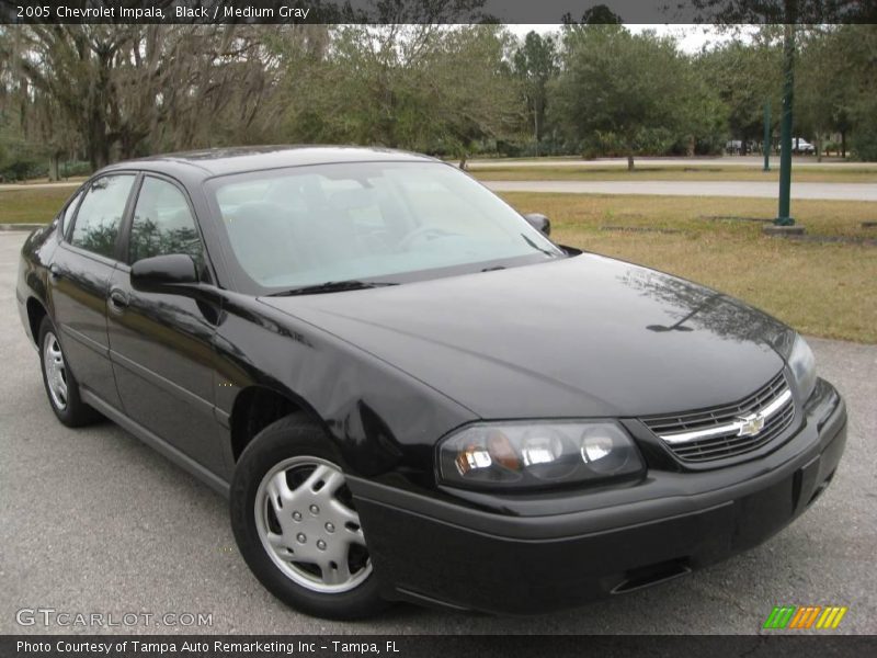 Black / Medium Gray 2005 Chevrolet Impala