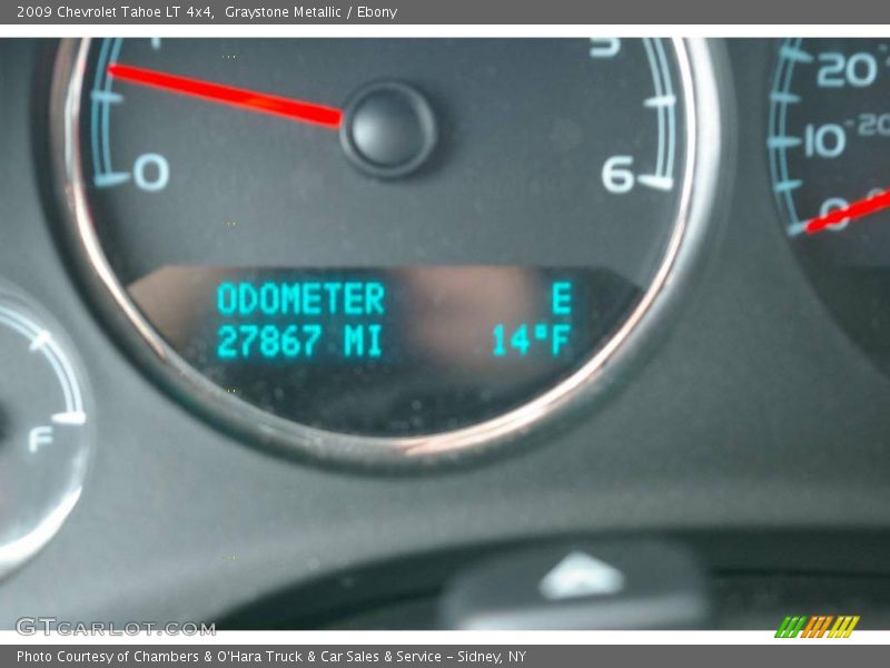 Graystone Metallic / Ebony 2009 Chevrolet Tahoe LT 4x4