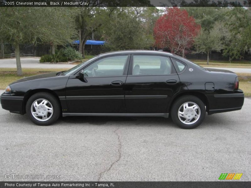 Black / Medium Gray 2005 Chevrolet Impala