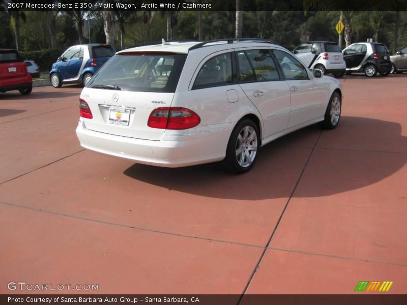 Arctic White / Cashmere 2007 Mercedes-Benz E 350 4Matic Wagon