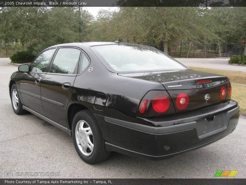 Black / Medium Gray 2005 Chevrolet Impala