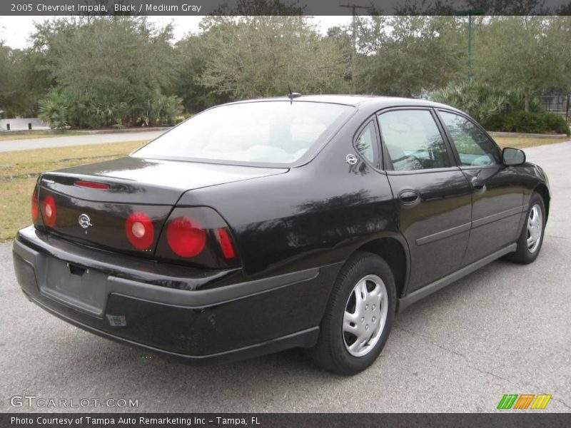 Black / Medium Gray 2005 Chevrolet Impala