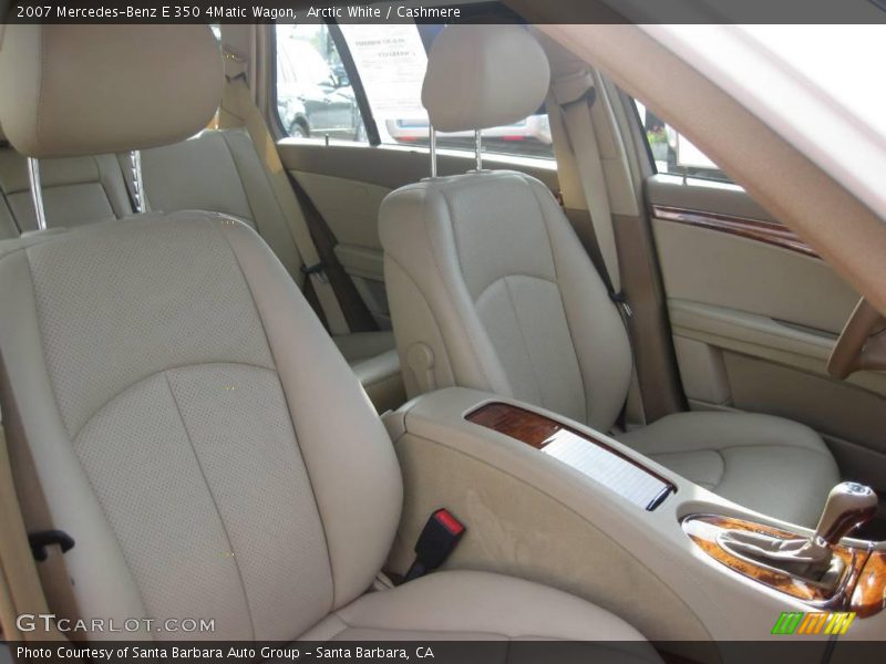 Arctic White / Cashmere 2007 Mercedes-Benz E 350 4Matic Wagon