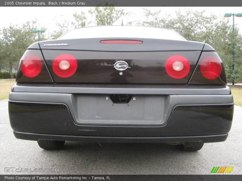 Black / Medium Gray 2005 Chevrolet Impala