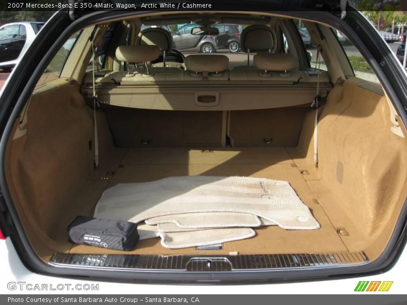 Arctic White / Cashmere 2007 Mercedes-Benz E 350 4Matic Wagon