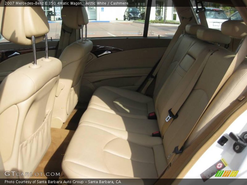Arctic White / Cashmere 2007 Mercedes-Benz E 350 4Matic Wagon