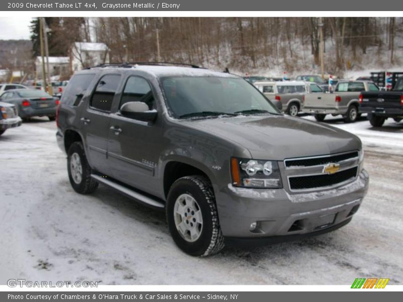 Graystone Metallic / Ebony 2009 Chevrolet Tahoe LT 4x4