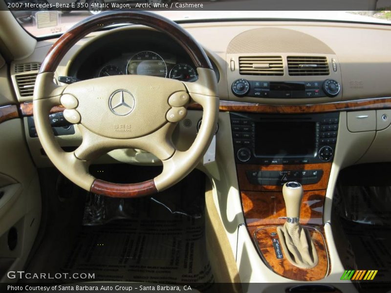 Arctic White / Cashmere 2007 Mercedes-Benz E 350 4Matic Wagon