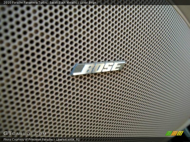 Basalt Black Metallic / Luxor Beige 2010 Porsche Panamera Turbo