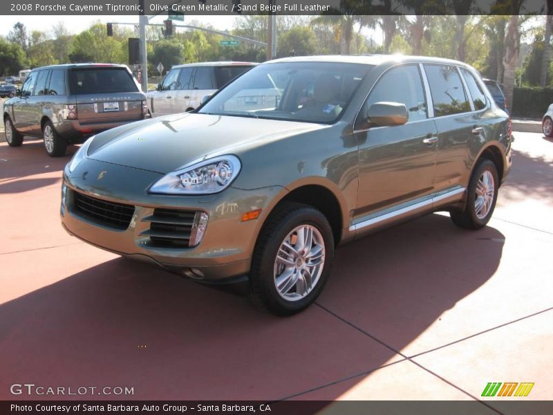 Olive Green Metallic / Sand Beige Full Leather 2008 Porsche Cayenne Tiptronic