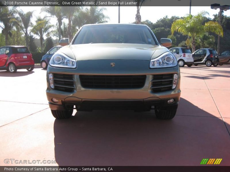 Olive Green Metallic / Sand Beige Full Leather 2008 Porsche Cayenne Tiptronic