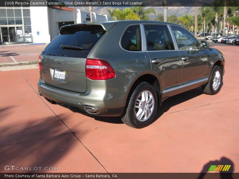 Olive Green Metallic / Sand Beige Full Leather 2008 Porsche Cayenne Tiptronic