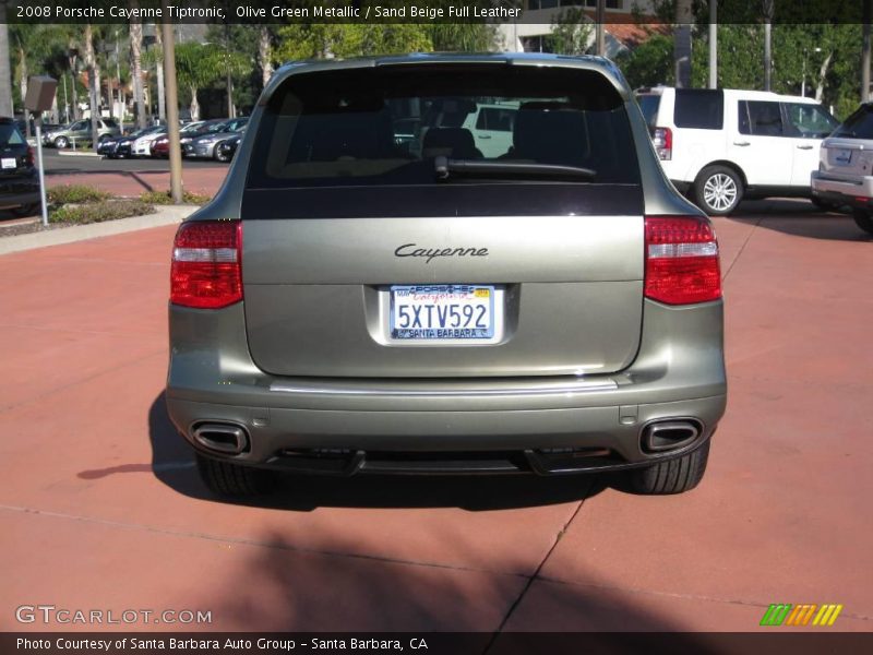 Olive Green Metallic / Sand Beige Full Leather 2008 Porsche Cayenne Tiptronic
