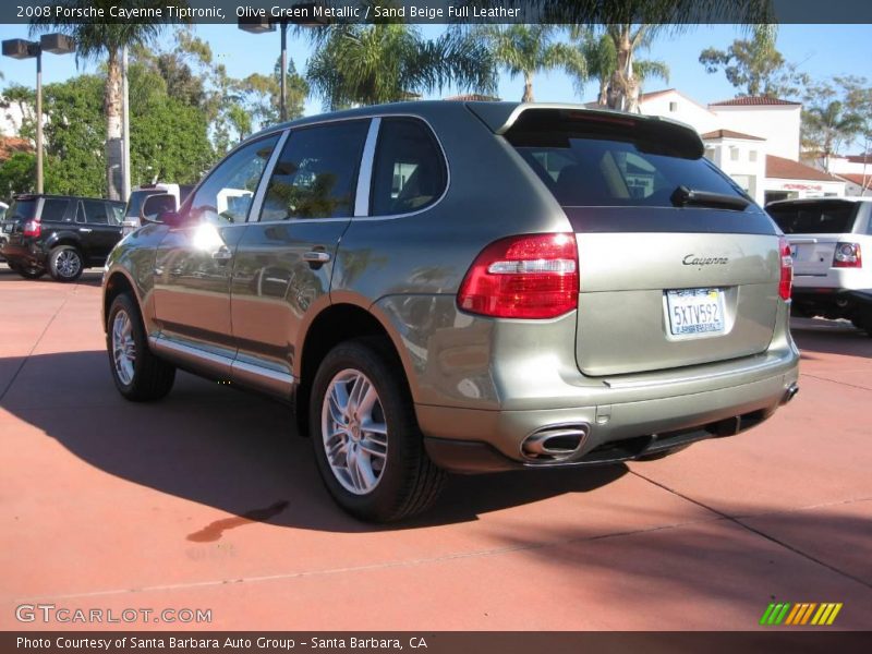 Olive Green Metallic / Sand Beige Full Leather 2008 Porsche Cayenne Tiptronic
