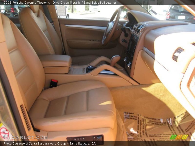Olive Green Metallic / Sand Beige Full Leather 2008 Porsche Cayenne Tiptronic