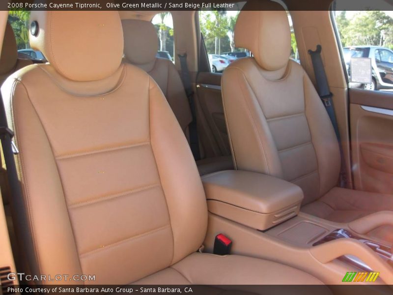 Olive Green Metallic / Sand Beige Full Leather 2008 Porsche Cayenne Tiptronic