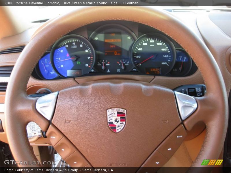 Olive Green Metallic / Sand Beige Full Leather 2008 Porsche Cayenne Tiptronic