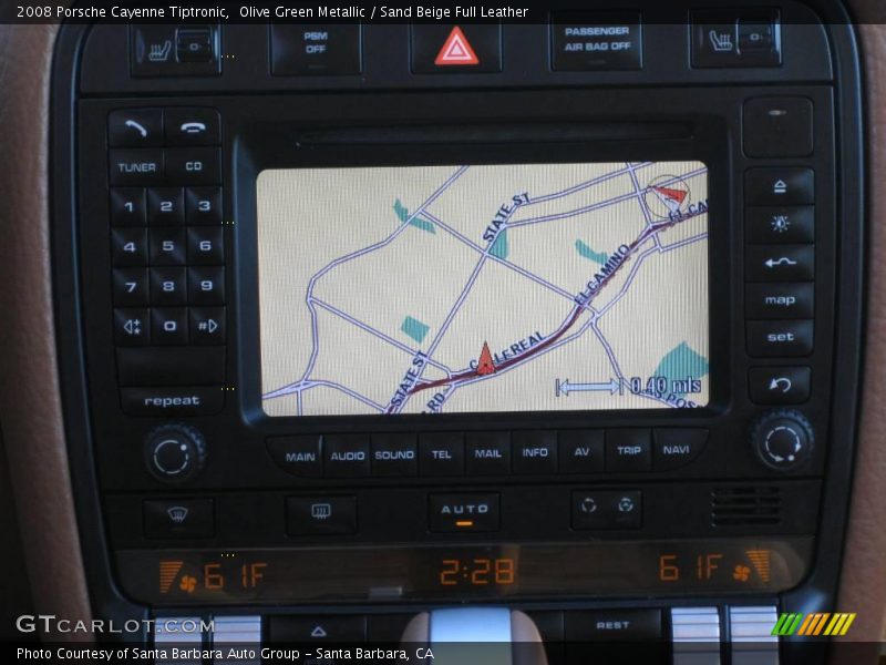 Olive Green Metallic / Sand Beige Full Leather 2008 Porsche Cayenne Tiptronic