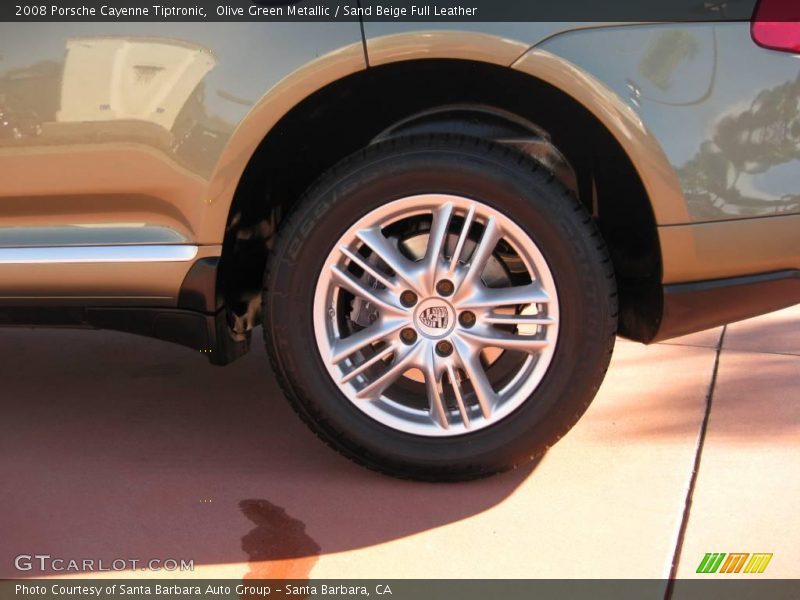 Olive Green Metallic / Sand Beige Full Leather 2008 Porsche Cayenne Tiptronic
