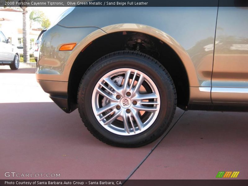 Olive Green Metallic / Sand Beige Full Leather 2008 Porsche Cayenne Tiptronic