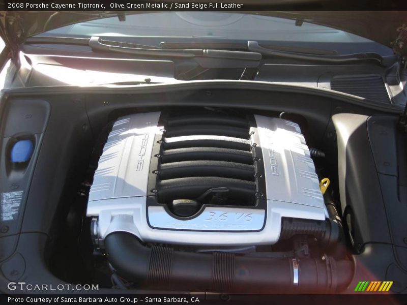 Olive Green Metallic / Sand Beige Full Leather 2008 Porsche Cayenne Tiptronic