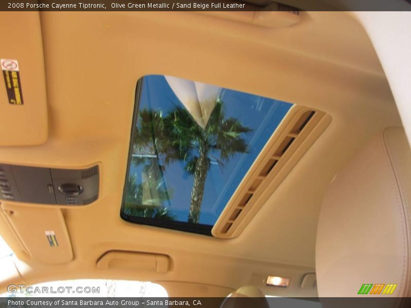 Olive Green Metallic / Sand Beige Full Leather 2008 Porsche Cayenne Tiptronic