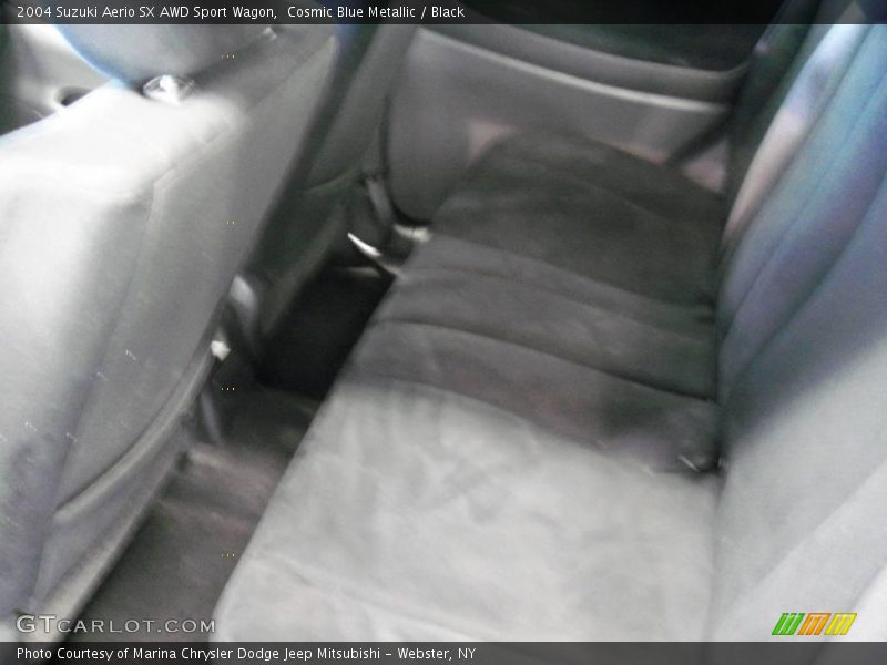Cosmic Blue Metallic / Black 2004 Suzuki Aerio SX AWD Sport Wagon
