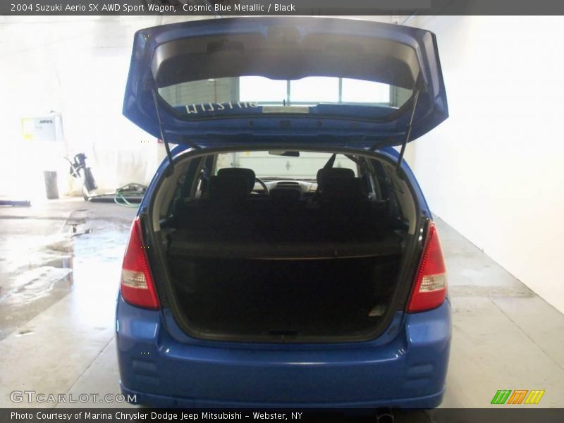 Cosmic Blue Metallic / Black 2004 Suzuki Aerio SX AWD Sport Wagon