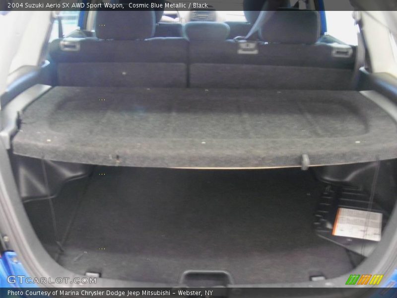 Cosmic Blue Metallic / Black 2004 Suzuki Aerio SX AWD Sport Wagon