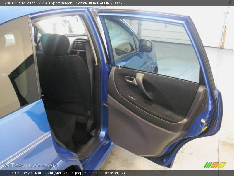 Cosmic Blue Metallic / Black 2004 Suzuki Aerio SX AWD Sport Wagon