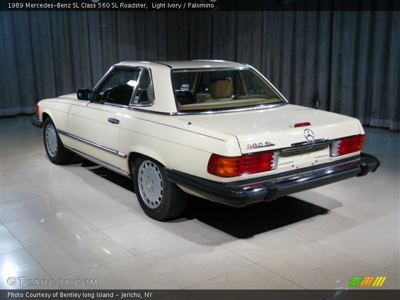 Light Ivory / Palomino 1989 Mercedes-Benz SL Class 560 SL Roadster