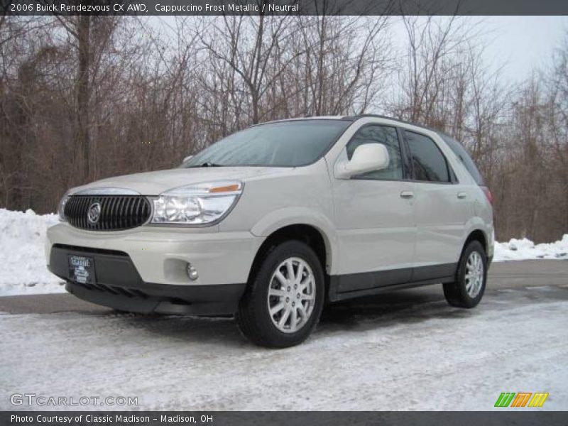 Cappuccino Frost Metallic / Neutral 2006 Buick Rendezvous CX AWD