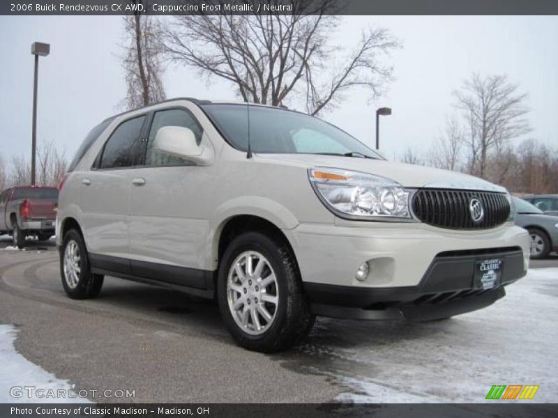 Cappuccino Frost Metallic / Neutral 2006 Buick Rendezvous CX AWD