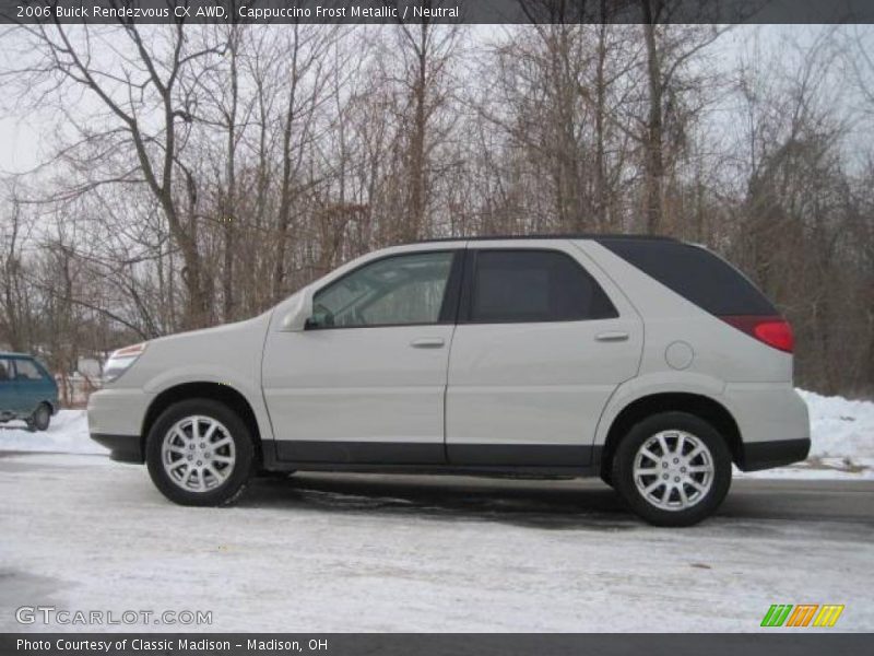 Cappuccino Frost Metallic / Neutral 2006 Buick Rendezvous CX AWD