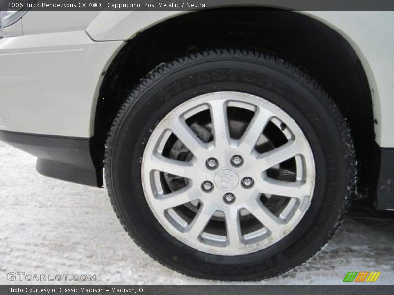 Cappuccino Frost Metallic / Neutral 2006 Buick Rendezvous CX AWD