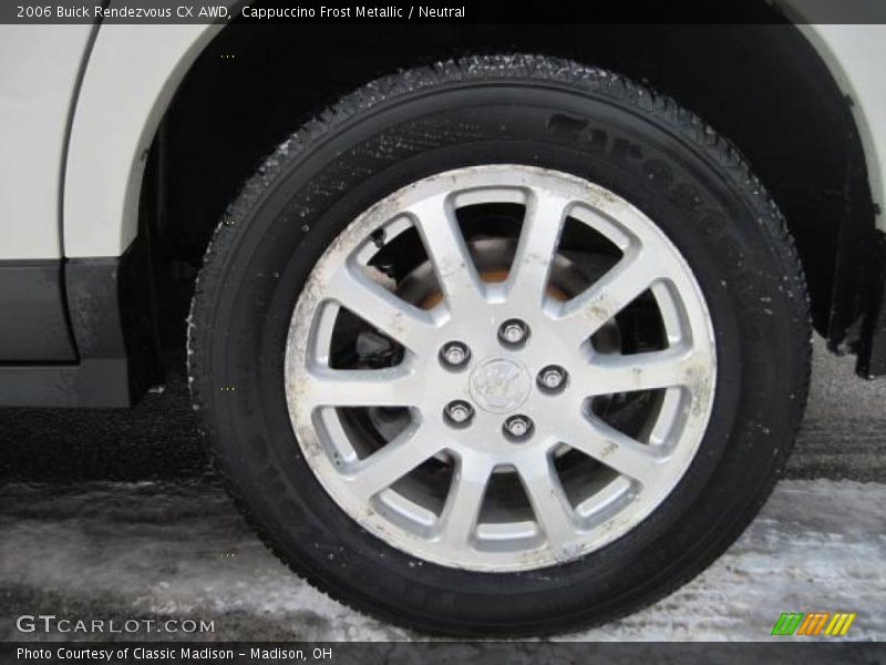 Cappuccino Frost Metallic / Neutral 2006 Buick Rendezvous CX AWD