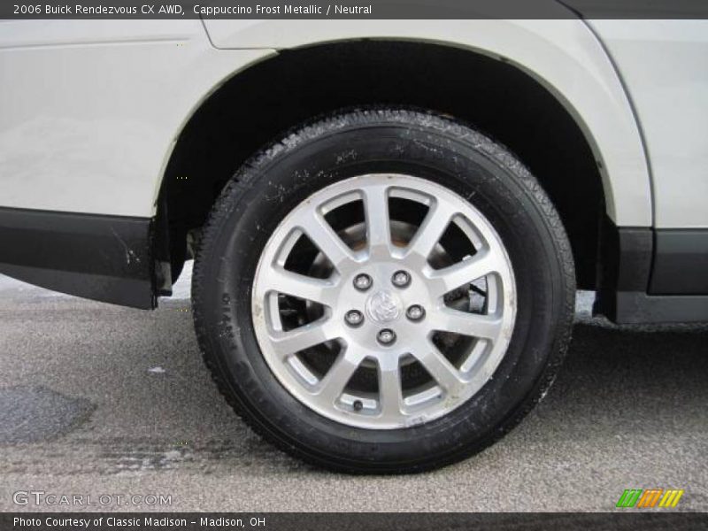Cappuccino Frost Metallic / Neutral 2006 Buick Rendezvous CX AWD
