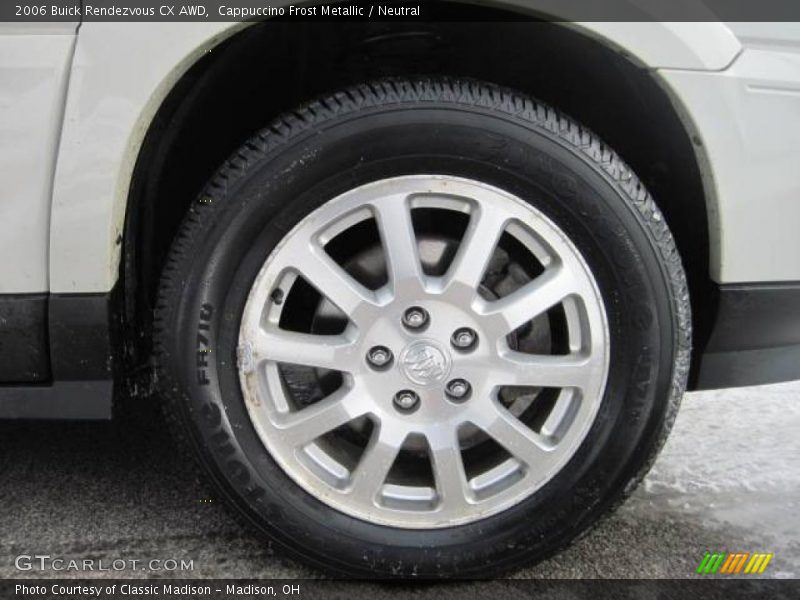 Cappuccino Frost Metallic / Neutral 2006 Buick Rendezvous CX AWD