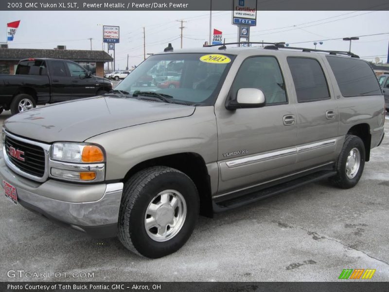 Pewter Metallic / Pewter/Dark Pewter 2003 GMC Yukon XL SLT