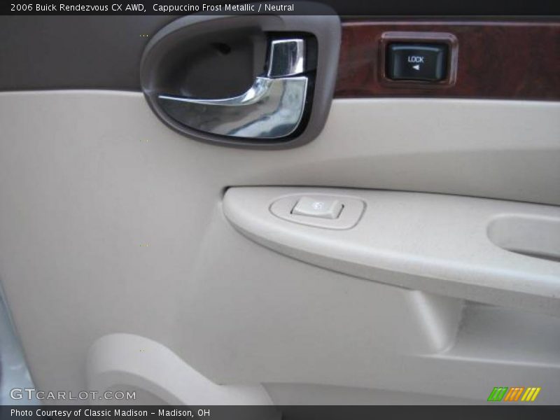 Cappuccino Frost Metallic / Neutral 2006 Buick Rendezvous CX AWD