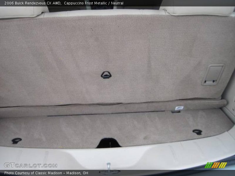 Cappuccino Frost Metallic / Neutral 2006 Buick Rendezvous CX AWD