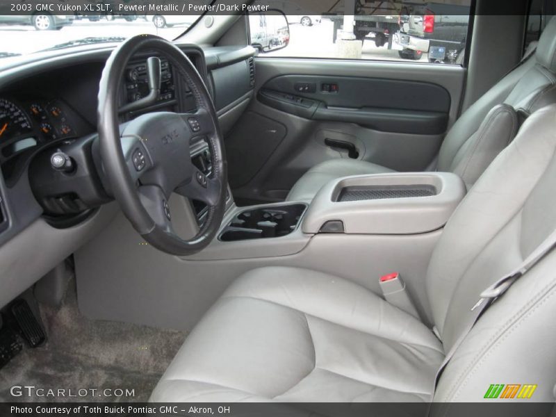 Pewter Metallic / Pewter/Dark Pewter 2003 GMC Yukon XL SLT