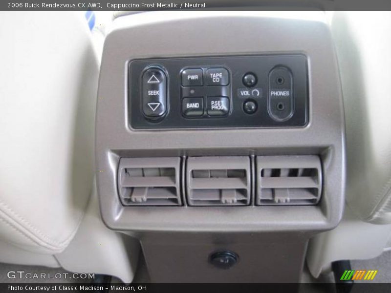 Cappuccino Frost Metallic / Neutral 2006 Buick Rendezvous CX AWD
