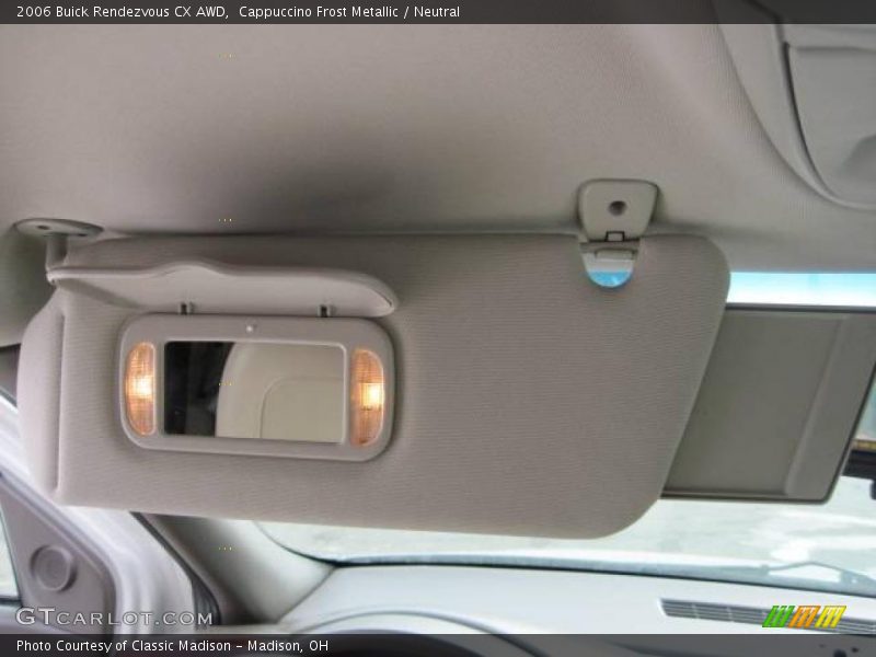 Cappuccino Frost Metallic / Neutral 2006 Buick Rendezvous CX AWD