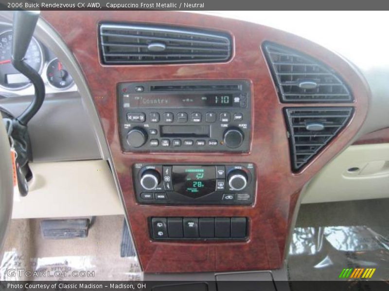 Cappuccino Frost Metallic / Neutral 2006 Buick Rendezvous CX AWD